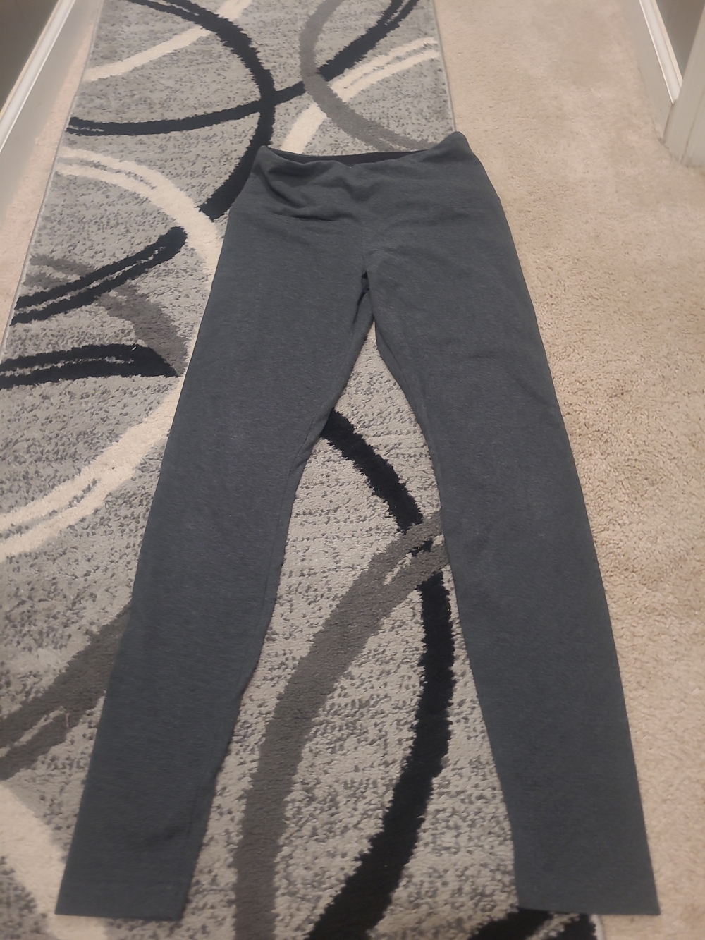 Lysse Leggings Womens Small Gray High Rise Shaping Legging Slimming Compression